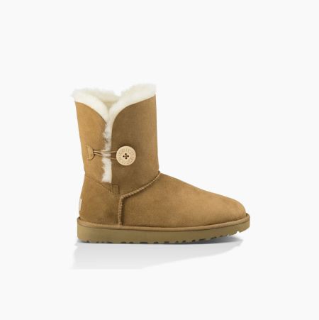 UGG Bailey Button II - Boots Dame - Brune (NO-G816)